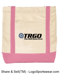 Tote Bag - Pink Design Zoom